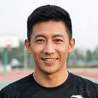 用户张伟的头像照片，一位三十多岁的男性体育爱好者